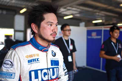 28mm;9-February-2013;Australia;Bathurst;Bathurst-12-Hour;Charles-Ng;Grand-Tourer;LIQUI-MOLY-Team-Engstler;Mt-Panorama;NSW;New-South-Wales;atmosphere;auto;endurance;motorsport;paddock;pitlane;portrait;racing