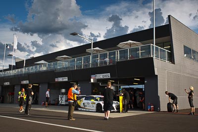 1;1;28mm;9-February-2013;Andrew-Hall;Audi-R8-LMS-Ultra;Australia;Bathurst;Bathurst-12-Hour;Dirk-Klynsmith;Grand-Tourer;Mt-Panorama;NSW;New-South-Wales;Phoenix-Racing;atmosphere;auto;endurance;motorsport;paddock;photographer;pitlane;racing