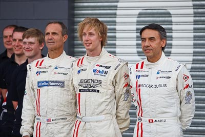 9-February-2013;Alain-Li;Australia;Bathurst;Bathurst-12-Hour;Brendon-Hartley;Grand-Tourer;Mark-Patterson;Mt-Panorama;NSW;New-South-Wales;United-Autosports;atmosphere;auto;endurance;motorsport;paddock;pitlane;portrait;racing;telephoto