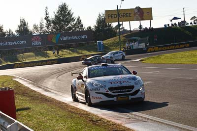 20;10-February-2013;20;Australia;Bathurst;Bathurst-12-Hour;Grand-Tourer;Mt-Panorama;Murrays-Corner;NSW;New-South-Wales;Peugeot-RCZ-Cup;Stephane-Caillet-Bright;Team-Peugeot-RCZ;auto;endurance;motorsport;racing;telephoto