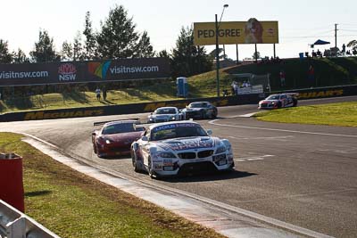 16;10-February-2013;16;Australia;BMW-Z4-GT3;Bathurst;Bathurst-12-Hour;Charles-Ng;Franz-Engstler;Grand-Tourer;John-Modystach;Kristian-Poulsen;LIQUI-MOLY-Team-Engstler;Mt-Panorama;Murrays-Corner;NSW;New-South-Wales;auto;endurance;motorsport;racing;telephoto