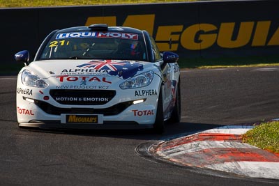 21;10-February-2013;21;Andrew-Jones;Australia;Bathurst;Bathurst-12-Hour;Bruce-Jouanny;David-Wall;Grand-Tourer;Mt-Panorama;Murrays-Corner;NSW;New-South-Wales;Peugeot-RCZ-Cup;Team-Peugeot-RCZ;auto;endurance;motorsport;racing;super-telephoto