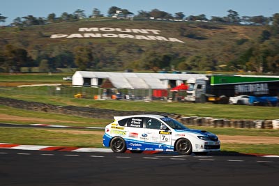 7;10-February-2013;7;Angus-Kennard;Australia;Bathurst;Bathurst-12-Hour;Dean-Herridge;Grand-Tourer;John-ODowd;Maximum-Motorsport;Mt-Panorama;Murrays-Corner;NSW;New-South-Wales;Subaru-Impreza-WRX-STI;auto;endurance;motorsport;racing;telephoto