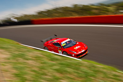 58;10-February-2013;58;AF-Corse;Australia;Bathurst;Bathurst-12-Hour;Ferrari-458-Italia-GT3;Grand-Tourer;Marco-Cioci;Michele-Rugolo;Mt-Panorama;NSW;New-South-Wales;Steve-Wyatt;The-Esses;auto;endurance;motion-blur;motorsport;racing;wide-angle