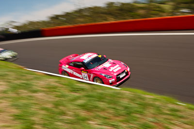 54;10-February-2013;54;Adam-Beechey;Australia;Bathurst;Bathurst-12-Hour;Donut-King;Grand-Tourer;Mt-Panorama;NSW;New-South-Wales;Nissan-GT‒R;Peter-Leemhuis;The-Esses;Tony-Alford;auto;endurance;motion-blur;motorsport;racing;wide-angle