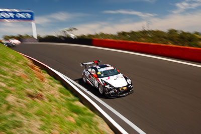 4;10-February-2013;4;Australia;Bathurst;Bathurst-12-Hour;Daniel-Gaunt;Grand-Tourer;Grove-Group;Max-Twigg;Mt-Panorama;NSW;New-South-Wales;Porsche-911-GT3-Cup-997;Stephen-Grove;The-Esses;auto;endurance;motorsport;racing;wide-angle