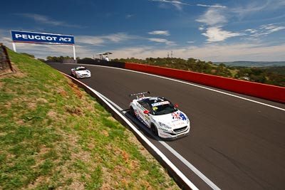 20;10-February-2013;20;Australia;Bathurst;Bathurst-12-Hour;Grand-Tourer;Mt-Panorama;NSW;New-South-Wales;Peugeot-RCZ-Cup;Stephane-Caillet-Bright;Team-Peugeot-RCZ;The-Esses;auto;clouds;endurance;motorsport;racing;sky;wide-angle