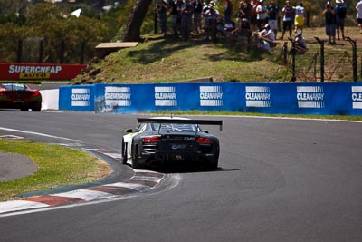 1;1;10-February-2013;Andreas-Simonsen;Audi-R8-LMS-Ultra;Australia;Bathurst;Bathurst-12-Hour;Grand-Tourer;Harold-Primat;Johan-Kristoffersson;Mt-Panorama;NSW;New-South-Wales;Phoenix-Racing;The-Esses;auto;endurance;motorsport;racing;telephoto