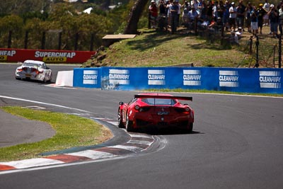 58;10-February-2013;58;AF-Corse;Australia;Bathurst;Bathurst-12-Hour;Ferrari-458-Italia-GT3;Grand-Tourer;Marco-Cioci;Michele-Rugolo;Mt-Panorama;NSW;New-South-Wales;Steve-Wyatt;The-Esses;auto;endurance;motorsport;racing;telephoto