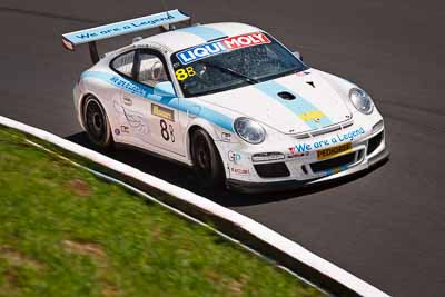 8;10-February-2013;8;Australia;Bathurst;Bathurst-12-Hour;Grand-Tourer;Kurt-Dujardyn;Level-Racing;Mt-Panorama;NSW;New-South-Wales;Olivier-Muytjens;Philippe-Broodcooren;Philippe-Richard;Porsche-911-GT3-Cup-997;The-Esses;auto;endurance;motorsport;racing;telephoto