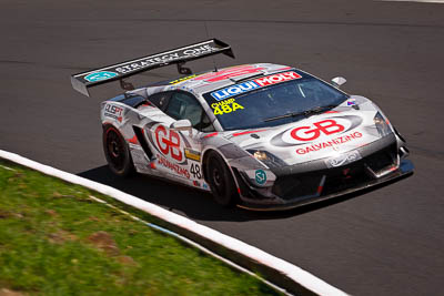 48;10-February-2013;48;Australia;Bathurst;Bathurst-12-Hour;GB-Galvanizing;Grand-Tourer;Justin-McMillan;Lamborghini-Gallardo-LP‒560;Mt-Panorama;NSW;New-South-Wales;Ross-Lilley;Steven-Richards;The-Esses;auto;endurance;motorsport;racing;telephoto