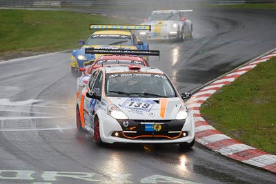 139;17-May-2013;24-Hour;Deutschland;Germany;Hatzenbach;Massimiliano-Girardo;Nicolas-Abril;Nordschleife;Nuerburg;Nuerburgring;Nurburg;Nurburgring;Nürburg;Nürburgring;Renault-Clio;Rhineland‒Palatinate;Xavier-Lamadrid;auto;motorsport;racing;telephoto