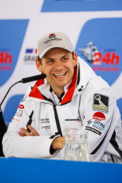 17-May-2013;24-Hour;Deutschland;Germany;Marc-Basseng;Nordschleife;Nuerburg;Nuerburgring;Nurburg;Nurburgring;Nürburg;Nürburgring;Prosperia‒C-Abt-Team-Mamerow;Rhineland‒Palatinate;atmosphere;auto;interview;motorsport;paddock;portrait;racing;telephoto