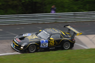 125;20-May-2013;24-Hour;Deutschland;Germany;Karussell;Mark-Bullitt;Marko-Hartung;Mercedes‒Benz-SLS-AMG-GT3;Michael-Zehe;Nordschleife;Nuerburg;Nuerburgring;Nurburg;Nurburgring;Nürburg;Nürburgring;ROWE-Racing;Reinhold-Renger;Rhineland‒Palatinate;auto;motorsport;racing;telephoto