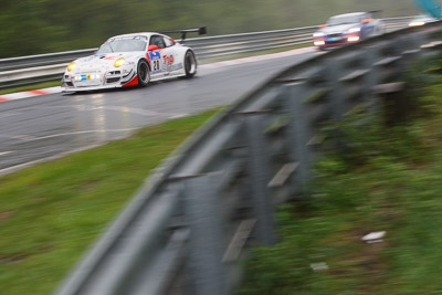 28;20-May-2013;24-Hour;Deutschland;Germany;Harald-Schlotter;Jens-Richter;Karussell;Manthey-Racing;Marco-Schelp;Nordschleife;Nuerburg;Nuerburgring;Nurburg;Nurburgring;Nürburg;Nürburgring;Otto-Klohs;Porsche-911-GT3-R;Rhineland‒Palatinate;auto;motorsport;racing;telephoto