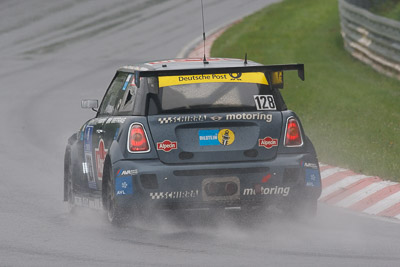 128;20-May-2013;24-Hour;Deutschland;Friedrich-von-Bohlen;Germany;Harald-Grohs;Jörg-Weidinger;Karussell;Markus-Oestreich;Mini-JCW;Nordschleife;Nuerburg;Nuerburgring;Nurburg;Nurburgring;Nürburg;Nürburgring;Rhineland‒Palatinate;Schirra‒motoring;auto;motorsport;racing;super-telephoto;telephoto