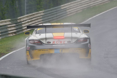 23;20-May-2013;23;24-Hour;Alexander-Roloff;Deutschland;Germany;Jan-Seyffarth;Karussell;Lance-David-Arnold;Mercedes‒Benz-SLS-AMG-GT3;Nordschleife;Nuerburg;Nuerburgring;Nurburg;Nurburgring;Nürburg;Nürburgring;ROWE-Racing;Rhineland‒Palatinate;Thomas-Jaeger;Thomas-Jäger;auto;motorsport;racing;super-telephoto;telephoto