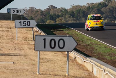 96;7-February-2014;Australia;Bathurst;Bathurst-12-Hour;Fiat-Abarth-500;Fiat-Abarth-Motorsport;Gregory-Hede;Luke-Youlden;Mike-Sinclair;NSW;New-South-Wales;Paul-Gover;auto;endurance;motorsport;racing;super-telephoto