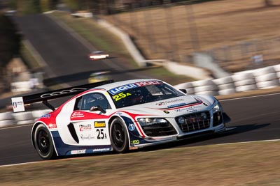 25;25;7-February-2014;Audi-R8-LMS-Ultra;Australia;Bathurst;Bathurst-12-Hour;Eric-Lux;Mark-Patterson;Markus-Winkelhock;NSW;New-South-Wales;United-Autosports;auto;endurance;motorsport;racing;super-telephoto