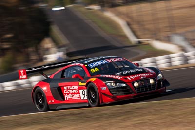 9;7-February-2014;9;Audi-R8-LMS-Ultra;Australia;Bathurst;Bathurst-12-Hour;Christopher-Mies;Marc-Cini;Mark-Eddy;NSW;Network-ClothingHallmarc;New-South-Wales;auto;endurance;motorsport;racing;super-telephoto