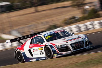 25;25;7-February-2014;Audi-R8-LMS-Ultra;Australia;Bathurst;Bathurst-12-Hour;Eric-Lux;Mark-Patterson;Markus-Winkelhock;NSW;New-South-Wales;United-Autosports;auto;endurance;motorsport;racing;super-telephoto