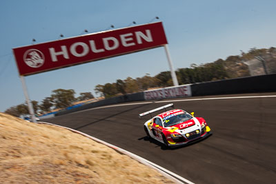 3;3;7-February-2014;Audi-R8-LMS-Ultra;Australia;Bathurst;Bathurst-12-Hour;Laurens-Vanthoor;NSW;New-South-Wales;Phoenix-Racing;Rahel-Frey;Rene-Rast;René-Rast;auto;endurance;motorsport;racing;wide-angle