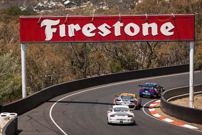 51;51;7-February-2014;Andrew-MacPherson;Australia;Bathurst;Bathurst-12-Hour;Ben-Porter;Garth-Walden;IMAKKWIKMIT;NSW;New-South-Wales;Porsche-911-GT3-Cup-S;auto;endurance;motorsport;racing;telephoto