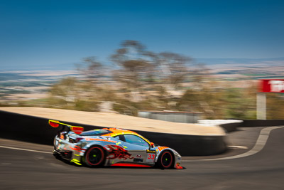 33;33;7-February-2014;Australia;Bathurst;Bathurst-12-Hour;Clearwater-Racing;Craig-Baird;Ferrari-458-Italia-GT3;Hiroshi-Hamaguchi;Matt-Griffin;Mok-Weng-Sun;NSW;New-South-Wales;The-Dipper;auto;endurance;motorsport;racing;wide-angle