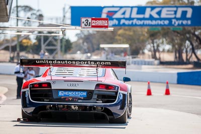 25;25;7-February-2014;Audi-R8-LMS-Ultra;Australia;Bathurst;Bathurst-12-Hour;Eric-Lux;Mark-Patterson;Markus-Winkelhock;NSW;New-South-Wales;United-Autosports;atmosphere;auto;endurance;motorsport;pitlane;racing;telephoto