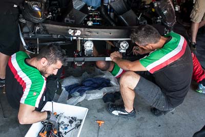 28mm;7-February-2014;AF-Corse;Australia;Bathurst;Bathurst-12-Hour;NSW;New-South-Wales;atmosphere;auto;endurance;mechanic;motorsport;paddock;racing