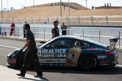 12;12;7-February-2014;Alex-Davison;Australia;Bathurst;Bathurst-12-Hour;Competition-Motorsports;David-Calvert‒Jones;NSW;New-South-Wales;Patrick-Long;Porsche-997-GT3-Cup;atmosphere;auto;endurance;motorsport;pitlane;racing;telephoto