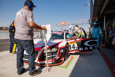 14;14;7-February-2014;Audi-R8-LMS;Australia;Bathurst;Bathurst-12-Hour;Kevin-Gleason;NSW;New-South-Wales;Oliver-Gavin;Richard-Meins;Rob-Huff;Rotek-Racing;atmosphere;auto;endurance;motorsport;pitlane;racing;wide-angle