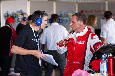 7-February-2014;Australia;Bathurst;Bathurst-12-Hour;Marc-Cini;NSW;Network-Clothing-Hallmarc;New-South-Wales;atmosphere;auto;endurance;garage;motorsport;paddock;portrait;racing;telephoto