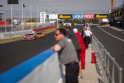 33;33;7-February-2014;Australia;Bathurst;Bathurst-12-Hour;Clearwater-Racing;Craig-Baird;Ferrari-458-Italia-GT3;Hiroshi-Hamaguchi;Matt-Griffin;Mok-Weng-Sun;NSW;New-South-Wales;auto;endurance;motorsport;racing;telephoto