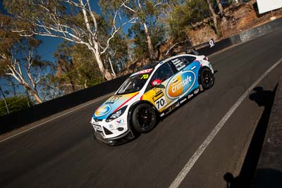 70;70;8-February-2014;Adam-Gowens;Australia;Bathurst;Bathurst-12-Hour;Garry-Jacobson;Grant-Denyer;MARC-Focus-GTC;NSW;New-South-Wales;auto;endurance;motorsport;racing;wide-angle