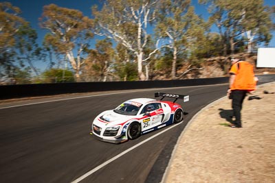 25;25;8-February-2014;Audi-R8-LMS-Ultra;Australia;Bathurst;Bathurst-12-Hour;Eric-Lux;Mark-Patterson;Markus-Winkelhock;NSW;New-South-Wales;United-Autosports;auto;endurance;motorsport;racing;wide-angle