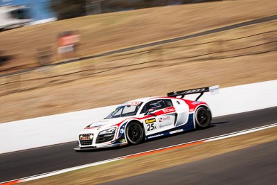 25;25;8-February-2014;Audi-R8-LMS-Ultra;Australia;Bathurst;Bathurst-12-Hour;Eric-Lux;Mark-Patterson;Markus-Winkelhock;NSW;New-South-Wales;United-Autosports;auto;endurance;motorsport;racing;telephoto