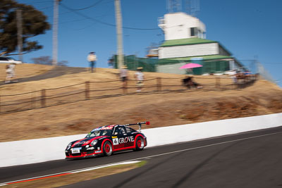 4;4;8-February-2014;Australia;Bathurst;Bathurst-12-Hour;Ben-Barker;Earl-Bamber;Grove-Motorsport;NSW;New-South-Wales;Porsche-997-GT3-Cup;Stephen-Grove;auto;endurance;motorsport;racing;telephoto