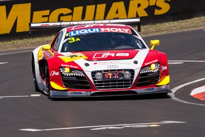 3;3;8-February-2014;Audi-R8-LMS-Ultra;Australia;Bathurst;Bathurst-12-Hour;Laurens-Vanthoor;NSW;New-South-Wales;Phoenix-Racing;Rahel-Frey;Rene-Rast;René-Rast;auto;endurance;motorsport;racing;super-telephoto