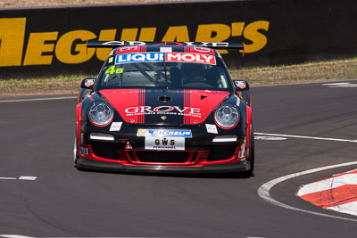 4;4;8-February-2014;Australia;Bathurst;Bathurst-12-Hour;Ben-Barker;Earl-Bamber;Grove-Motorsport;NSW;New-South-Wales;Porsche-997-GT3-Cup;Stephen-Grove;auto;endurance;motorsport;racing;super-telephoto