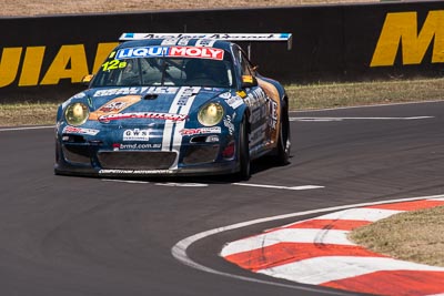 12;12;8-February-2014;Alex-Davison;Australia;Bathurst;Bathurst-12-Hour;Competition-Motorsports;David-Calvert‒Jones;NSW;New-South-Wales;Patrick-Long;Porsche-997-GT3-Cup;auto;endurance;motorsport;racing;super-telephoto