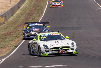 84;8-February-2014;Australia;Bathurst;Bathurst-12-Hour;HTP-Motorsport;Harold-Primat;Maximilian-Buhk;Mercedes‒Benz-SLS-AMG-GT3;NSW;New-South-Wales;Thomas-Jaeger;Thomas-Jäger;auto;endurance;motorsport;racing;super-telephoto