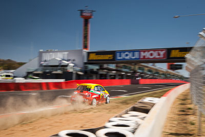 59;8-February-2014;Australia;Bathurst;Bathurst-12-Hour;Fiat-Abarth-500;Fiat-Abarth-Motorsport;Luke-Ellery;Matt-Campbell;Matt-Cherry;NSW;New-South-Wales;auto;endurance;motion-blur;motorsport;racing;sky;wide-angle