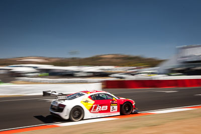 3;3;8-February-2014;Audi-R8-LMS-Ultra;Australia;Bathurst;Bathurst-12-Hour;Laurens-Vanthoor;NSW;New-South-Wales;Phoenix-Racing;Rahel-Frey;Rene-Rast;René-Rast;auto;endurance;motion-blur;motorsport;racing;sky;wide-angle