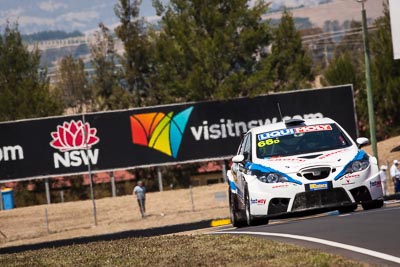 66;8-February-2014;Australia;Bathurst;Bathurst-12-Hour;Danny-Stutterd;Guy-Stewart;Michael-Driver;Motorsport-Services;NSW;New-South-Wales;Seat-Leon-Supercopa;auto;endurance;motorsport;racing;super-telephoto