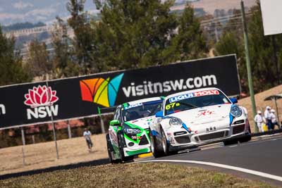 67;67;8-February-2014;Australia;Bathurst;Bathurst-12-Hour;Jeff-Lowrey;Jonathan-Venter;Motorsport-Services;NSW;New-South-Wales;Porsche-997-GT3-Cup;Tony-Richards;auto;endurance;motorsport;racing;super-telephoto