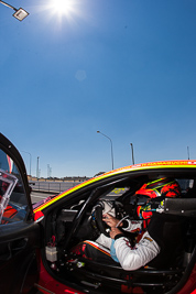 8-February-2014;Australia;Bathurst;Bathurst-12-Hour;Clearwater-Racing;Hiroshi-Hamaguchi;NSW;New-South-Wales;atmosphere;auto;endurance;fisheye;motorsport;pitlane;portrait;racing