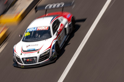 25;25;8-February-2014;Audi-R8-LMS-Ultra;Australia;Bathurst;Bathurst-12-Hour;Eric-Lux;Mark-Patterson;Markus-Winkelhock;NSW;New-South-Wales;United-Autosports;auto;endurance;motion-blur;motorsport;racing;telephoto