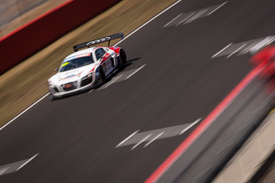 25;25;8-February-2014;Audi-R8-LMS-Ultra;Australia;Bathurst;Bathurst-12-Hour;Eric-Lux;Mark-Patterson;Markus-Winkelhock;NSW;New-South-Wales;United-Autosports;auto;endurance;motion-blur;motorsport;racing;telephoto