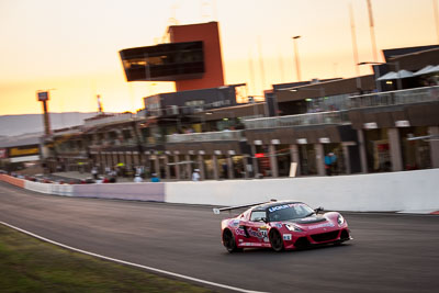 54;54;9-February-2014;Australia;Bathurst;Bathurst-12-Hour;Donut-King;Lotus-Exige-Cup-R;Mark-OConnor;NSW;New-South-Wales;Peter-Leemhuis;Tony-Alford;auto;endurance;motorsport;racing;sunrise;telephoto